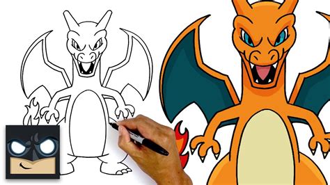 how to draw charizard|how to draw a black charizard.
